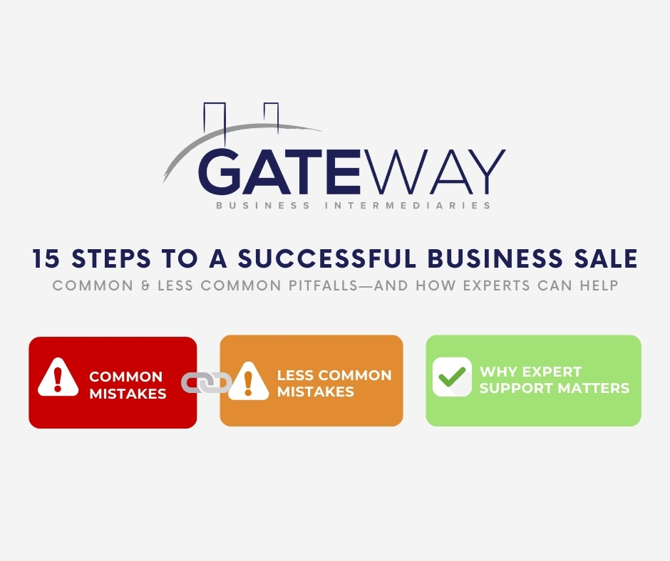 15 Steps to a Successful Business Sale: Avoiding Pitfalls with Expert Support